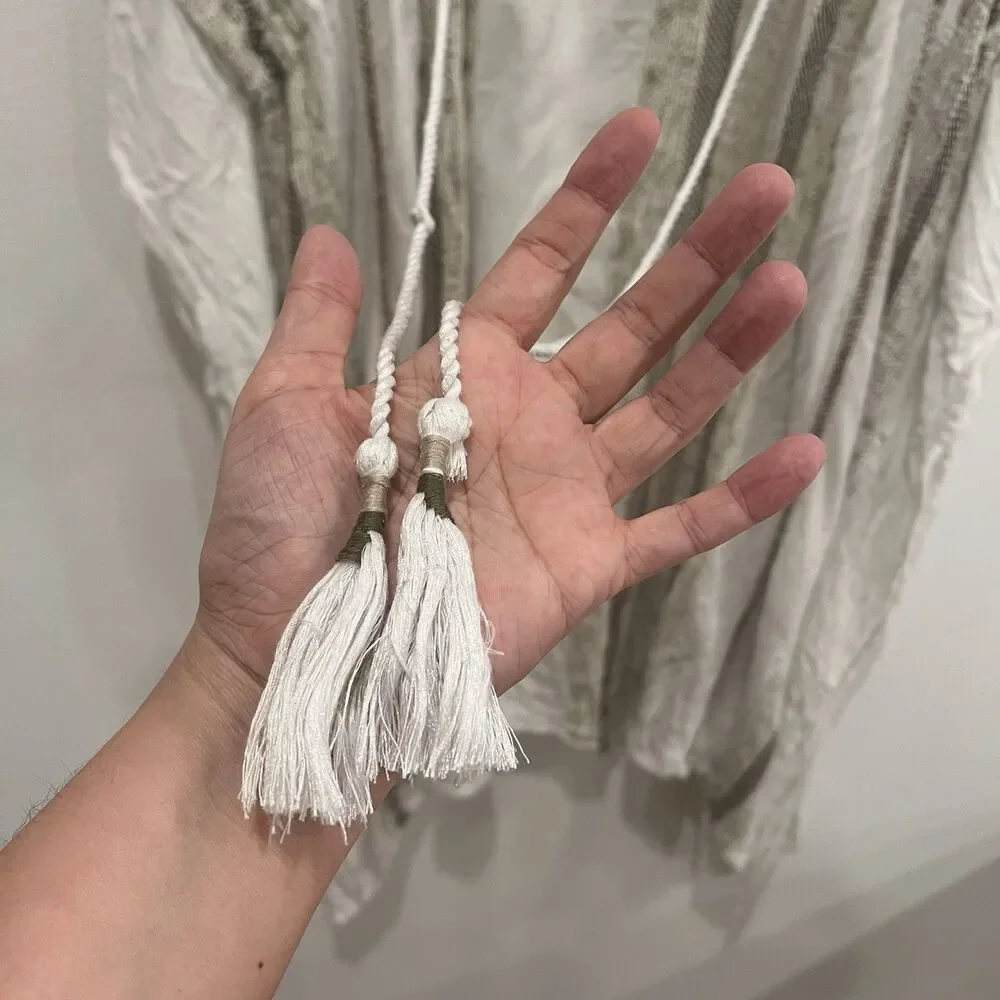 Free People Emerald Coast Boho Kimono in Antique Ivory One Size